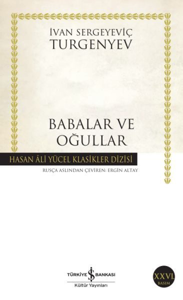 Babalar ve Oğullar - Hasan Ali Yücel Klasikleri  (4022)