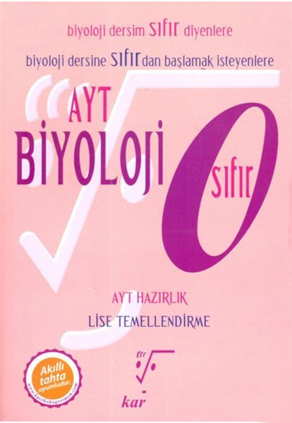 Karekök AYT Biyoloji Sıfır (Yeni)  (4022)