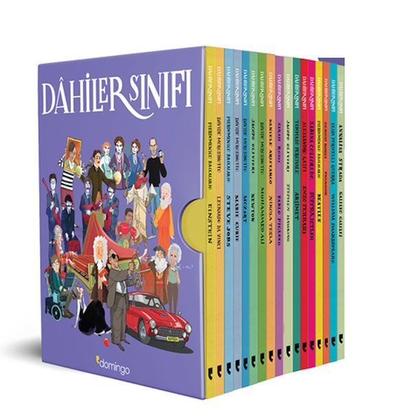 Dahiler Sınıfı Kutulu Set (17 Kitap Takım)  (4022)