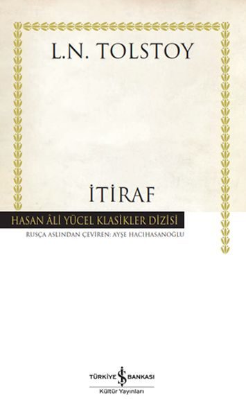 İtiraf - Hasan Ali Yücel Klasikleri  (4022)