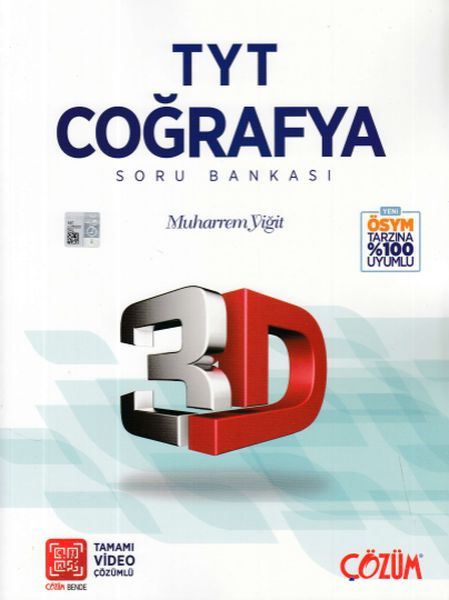 3D Yayınları TYT Coğrafya Soru Bankası  (4022)