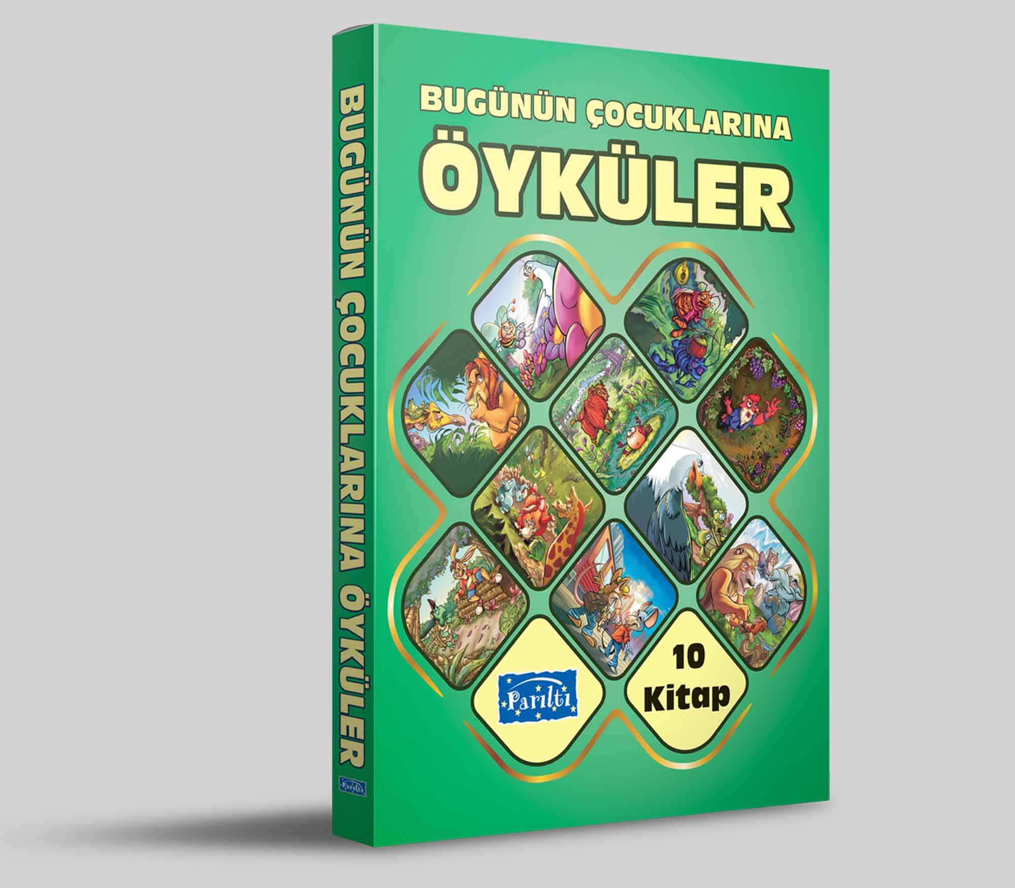 Bugünün Çocuklarına Öyküler 10 Kitap  (4022)