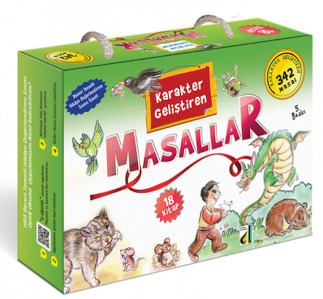 Karakter Geliştiren Masallar Seti (18 Kitap)  (4022)