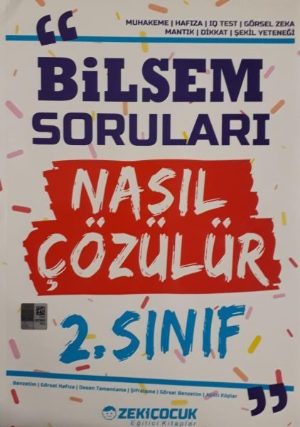 Zeki Çocuk 2. Sınıf Bilsem Soruları Nasıl Çözülür (Yeni)  (4022)