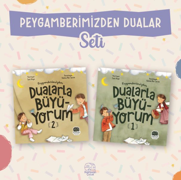 Peygamberimizden Dualar Seti (2 Kitap)  (4022)