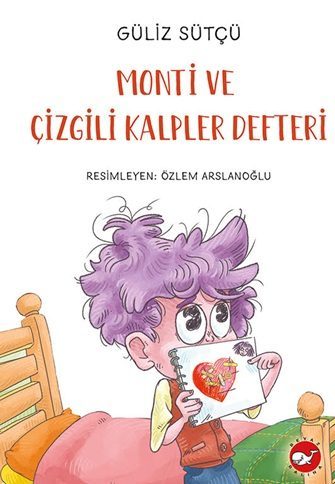 Monti Ve Çizgili Kalpler Defteri  (4022)