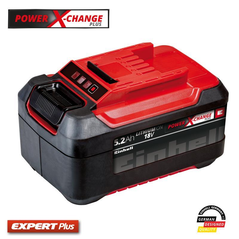 CLZ202 Einhell Power X-Change Li-on Akü 18 Volt 5,2 Ah Plus