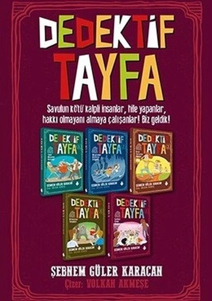 Dedektif Tayfa Seti (5 Kitap)  (4022)