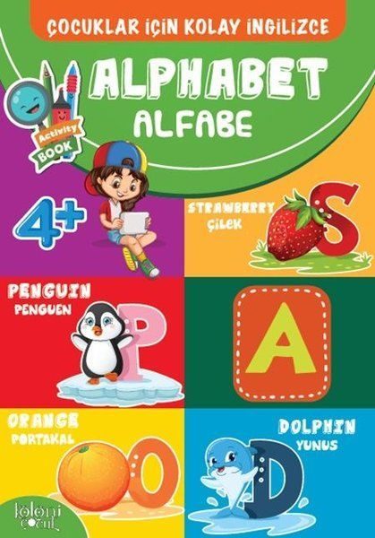 Çocuklar İçin Kolay İngilizce - Alphabet Alfabe  (4022)