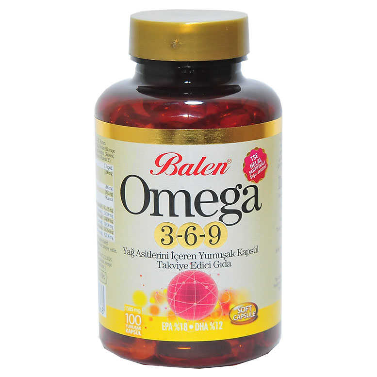 CLZ214 Omega 3-6-9 1585 Mg x 100 Yumuşak Kapsül