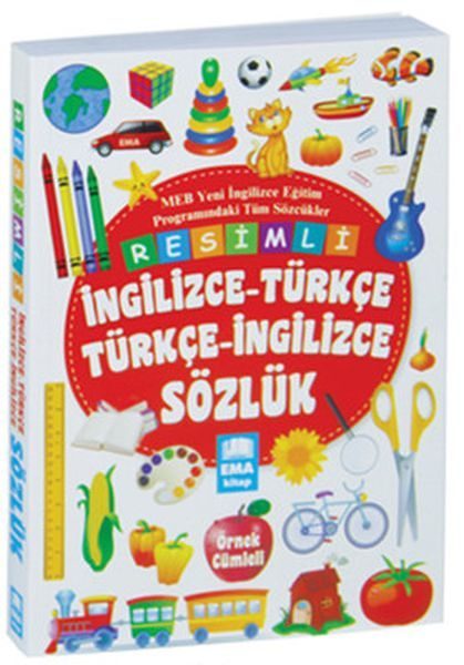 Resimli İngilizce - Türkçe Türkçe İngilizce Sözlük Örnek Cümleli  (4022)