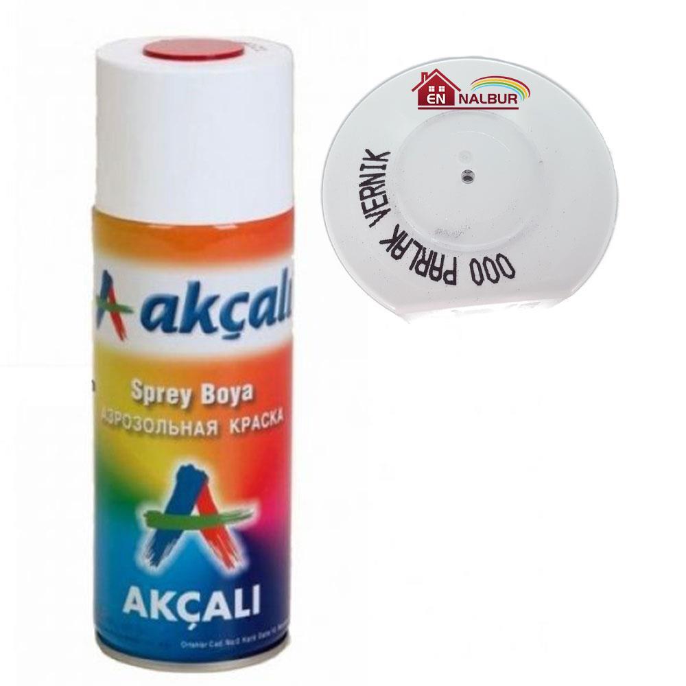 CLZ202 Akçalı Sprey Boya 400 ml 000 Parlak Vernik