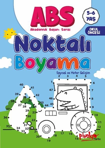 ABS 5-6 Yaş Noktalı Boyama  (4022)