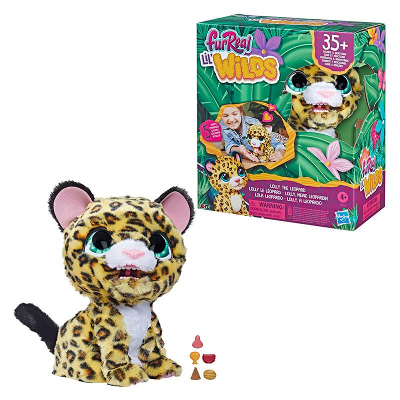 CLZ505  Lil' Wilds Leopar Lolly İnteraktif Animatronik Peluş Oyuncak