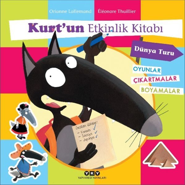 Kurt’un Etkinlik Kitabı- Dünya Turu  (4022)