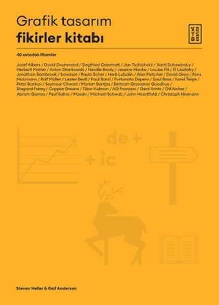 Grafik Tasarım Fikirler Kitabı - 40 Ustadan İlhamlar  (4022)