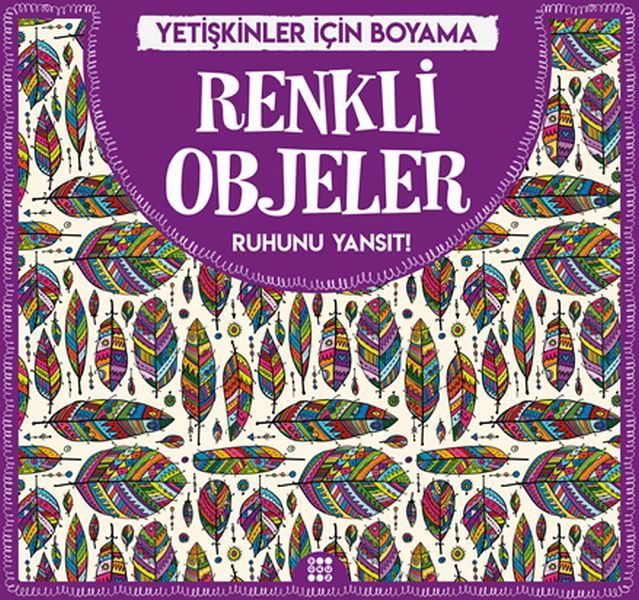 Renkli Objeler - Yetişkinler İçin Boyama  (4022)