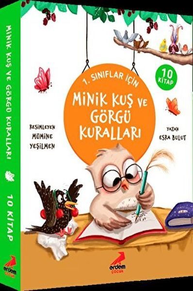 Minik Kuş ve Görgü Kuralları - 10 Kitap  (4022)