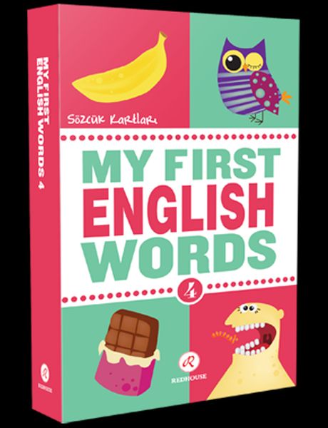 My First English Words 4 (Sözcük Kartları)  (4022)