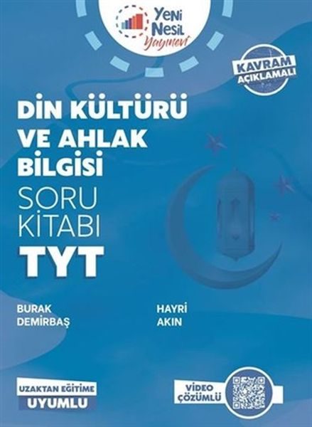 Yeni Nesil 2021 TYT Din Kültürü ve Ahlak Bilgisi Soru Kitabı  (4022)