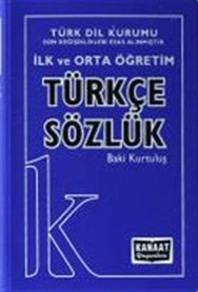 Kanaat İlk ve Orta Öğretim Türkçe Sözlük  (4022)