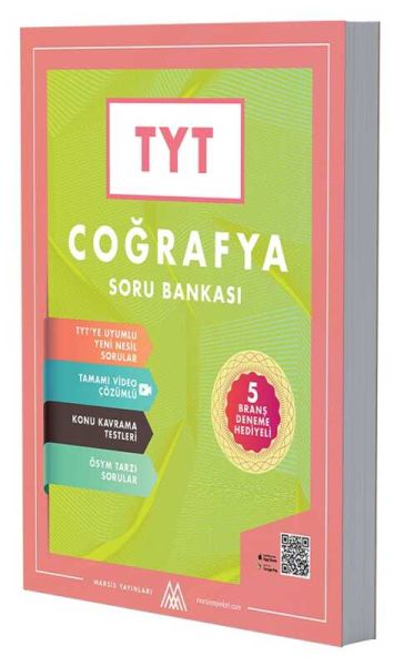 Marsis Yayınları TYT Coğrafya Soru Bankası  (4022)