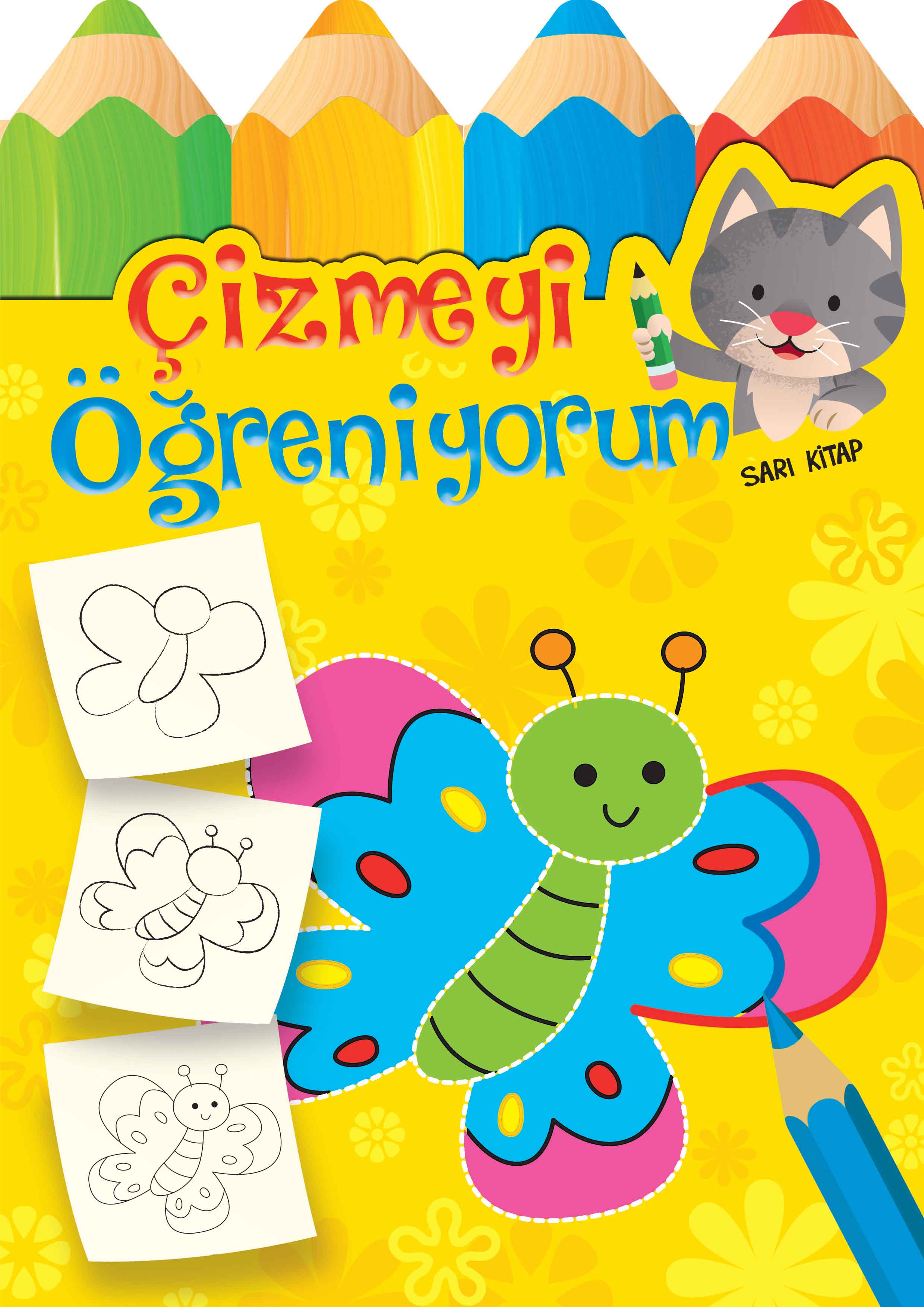 Çizmeyi Öğreniyorum Sarı Kitap  (4022)