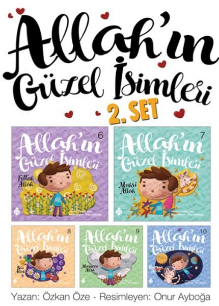 Allah'ın Güzel İsimleri Seti 2 (5 Kitap)  (4022)