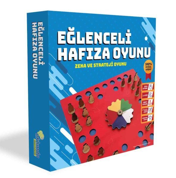 Eğlenceli Hafıza Oyunu (Ahşap)  (4022)