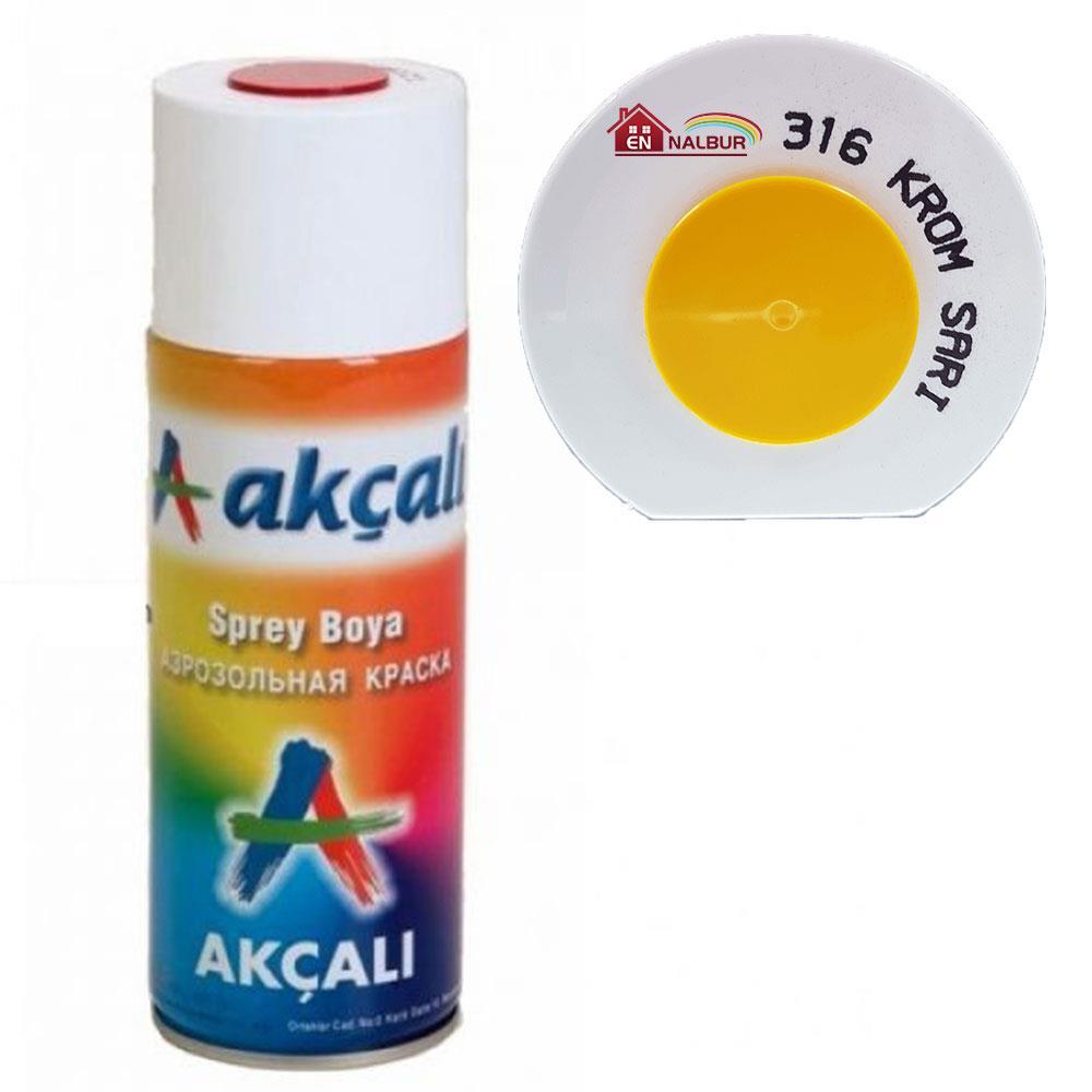 CLZ202 Akçalı Sprey Boya 400 ml 316 Krom Sarı