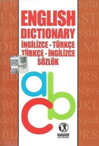 English Dictionary İngilizce-Türkçe Türkçe-İngilizce Sözlük (Cep Boy)  (4022)