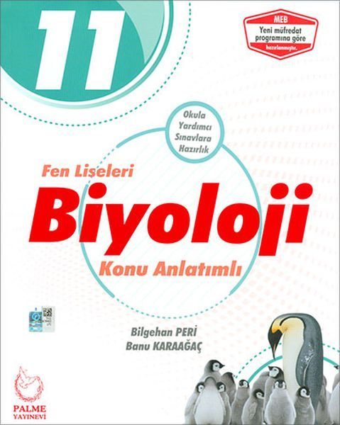 Palme 11.Sınıf Fen Liseleri Biyoloji Konu Anlatımlı (Yeni)  (4022)