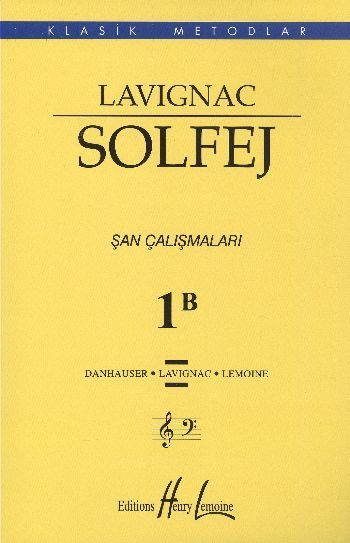 Lavıgnac Solfej şan çalişmalari 1b  (4022)