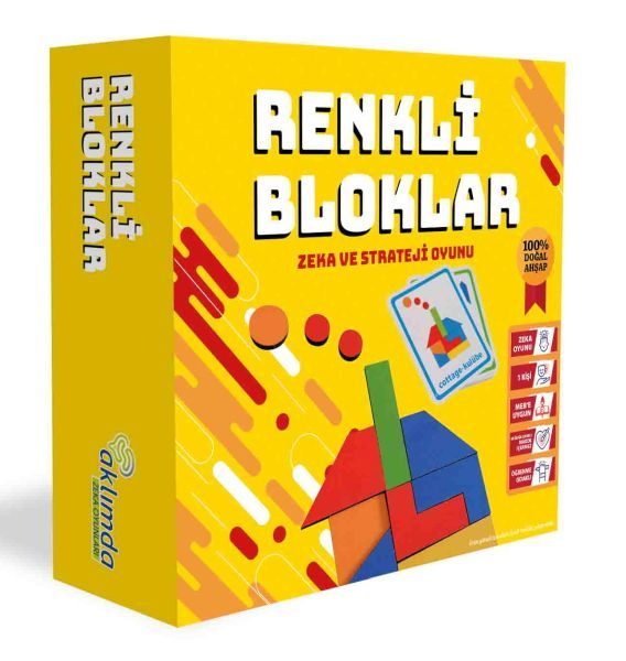 Renkli Bloklar (Ahşap)  (4022)