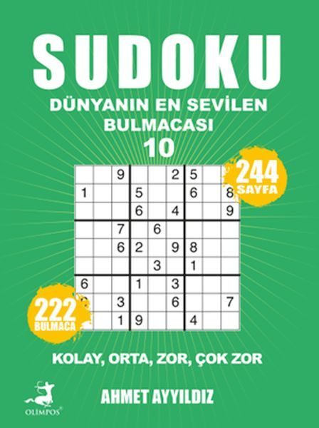 Sudoku Dünyanın En Sevilen Bulmacası 10  (4022)