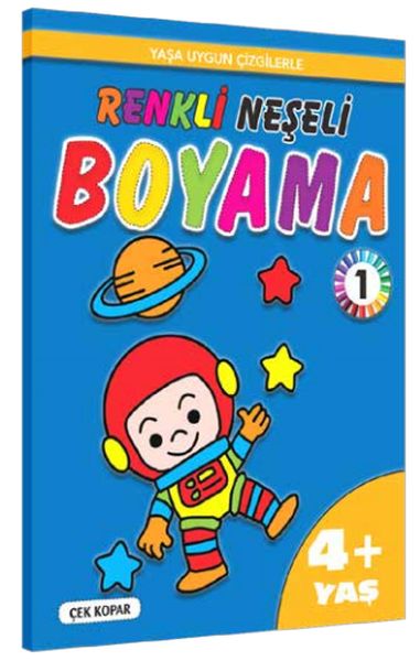 Renkli Neşeli Boyama -1 (4+Yaş)  (4022)