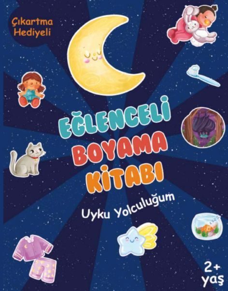 Eğlenceli Boyama Kitabı - Uyku Yolculuğum  (4022)