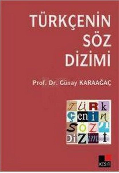 Türkçenin Söz Dizimi  (4022)