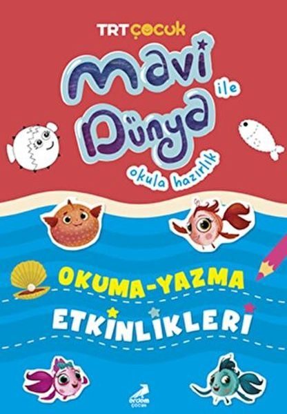 Mavi Dünya Okula Hazırlık - Okuma Yazma Etkinlikleri  (4022)