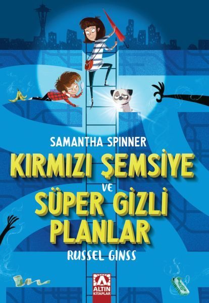 Samantha Spınner-Kırmızı Şemsiye Ve Süper Gizli Planlar  (4022)