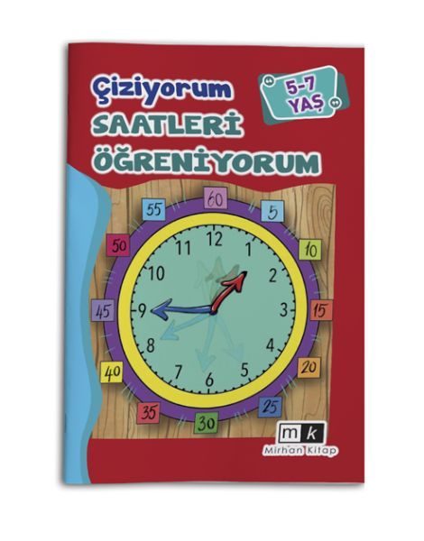 Çiziyorum Saatleri Öğreniyorum 5-7 Yaş  (4022)