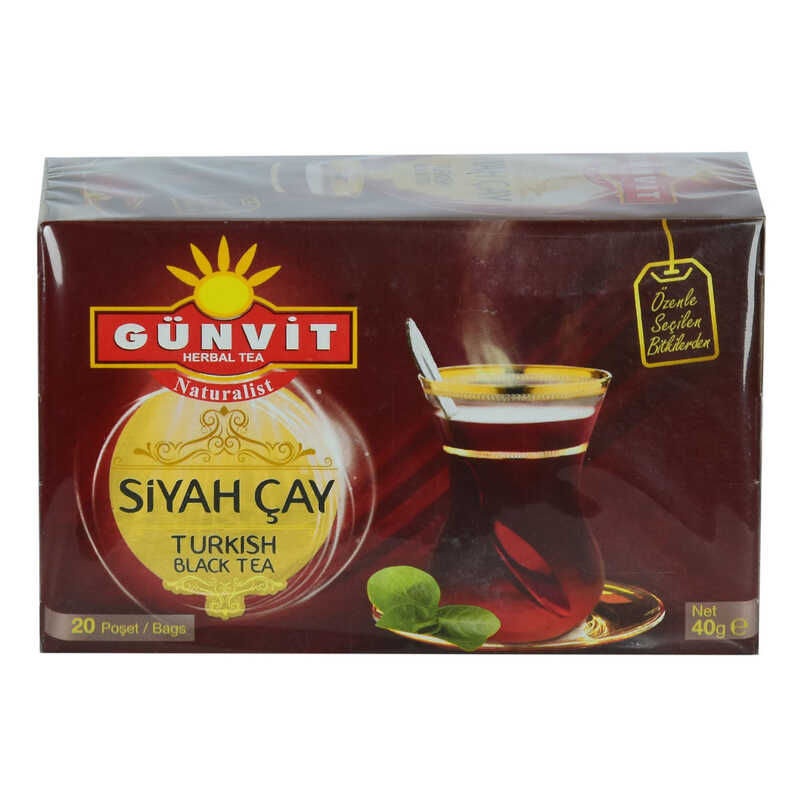 CLZ214 Siyah Çay 2 Gr X 20 Süzen Poşet 40 Gr