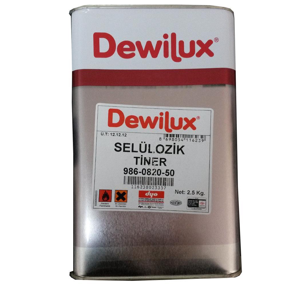 CLZ202 Dewilüx Selülozik Tiner 2,5 kg