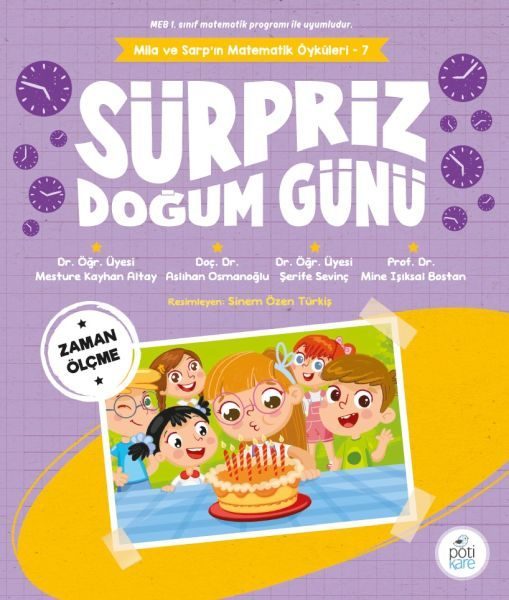 Süpriz Doğum Günü - Mila ve Sarp'ın Matematik Öyküleri 7  (4022)