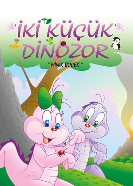 İki Küçük Dinozor - Minik Böcek  (4022)