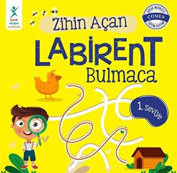 Zihin Açan Labirent Bulmaca 1. Seviye  (4022)