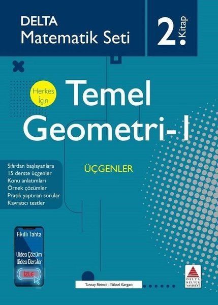 Delta Matematik Seti 2.Kitap - Herkes İçin Temel Geometri 1  (4022)