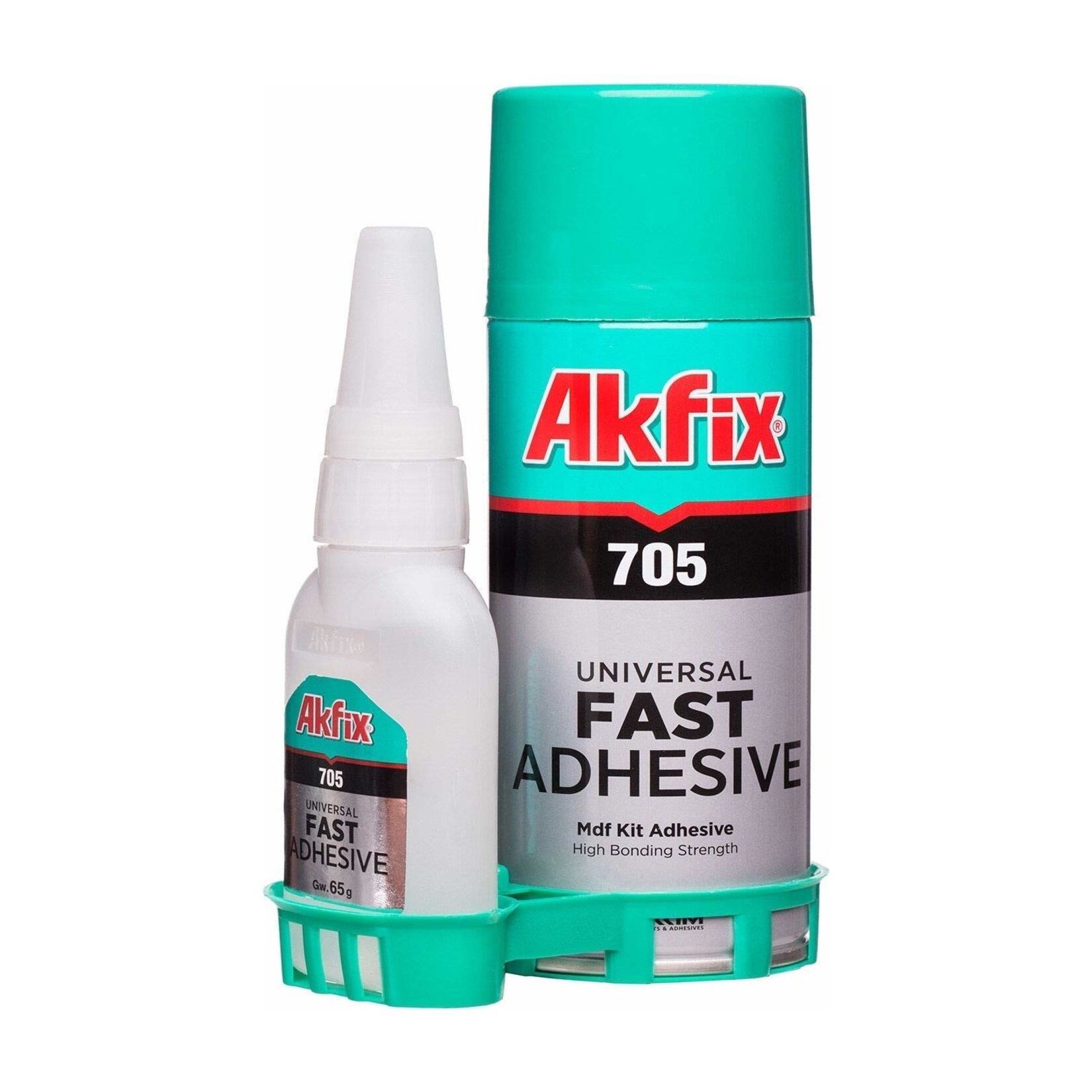 CLZ202 Akfix Hızlı Yapıştırıcı 200 ml + 50 gr Set