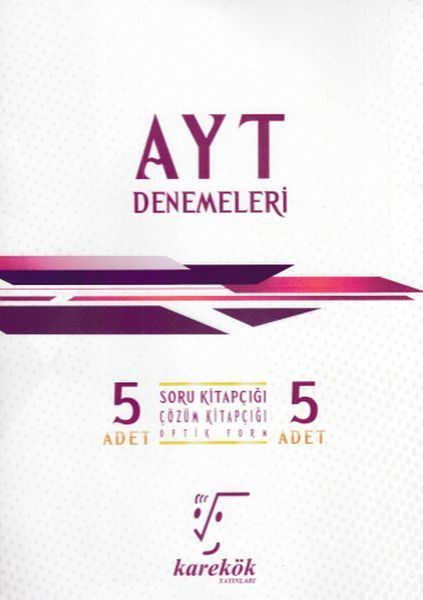 Karekök AYT 5'li Denemeleri (Yeni)  (4022)