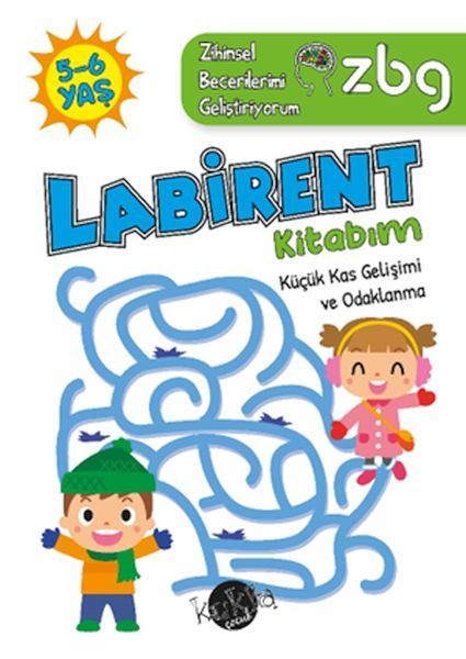 ZBG 5-6  Yaş Labirent Kitabım  (4022)